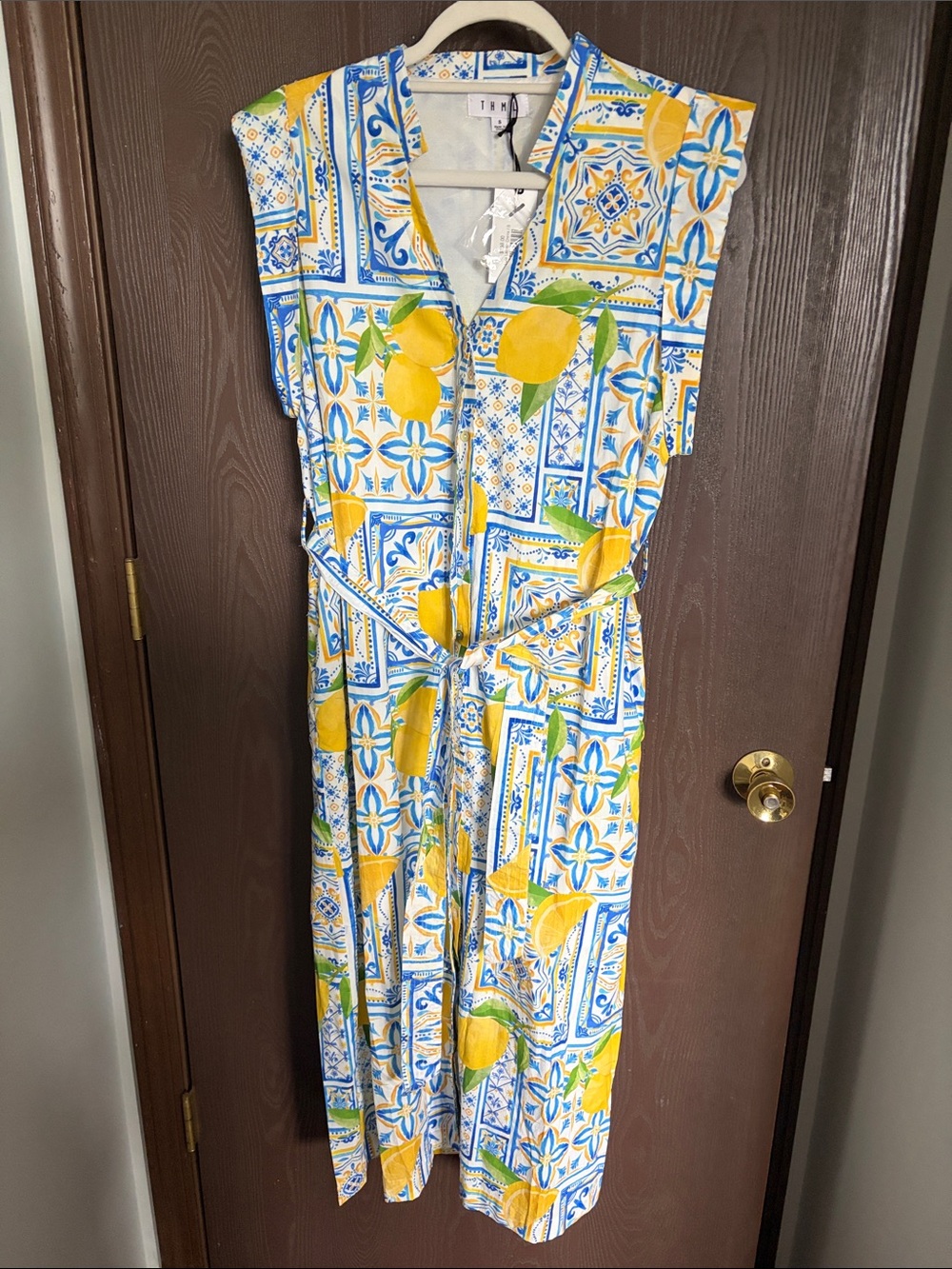 NWT THML Lula Lemon Dress